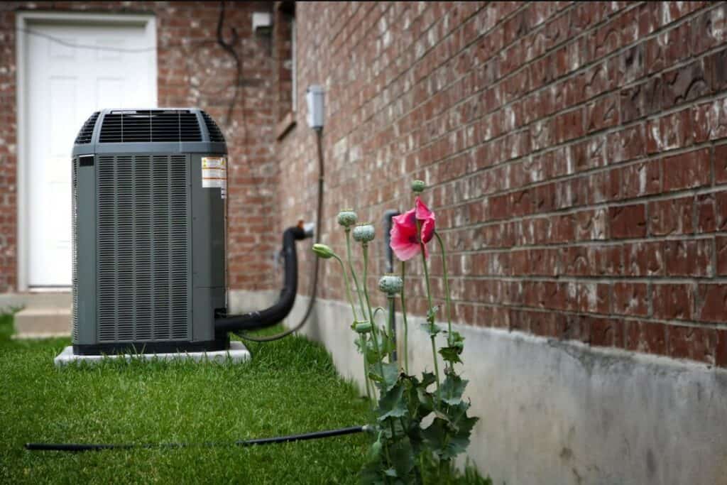 Verwarming op fossiele brandstoffen in een privéwoning